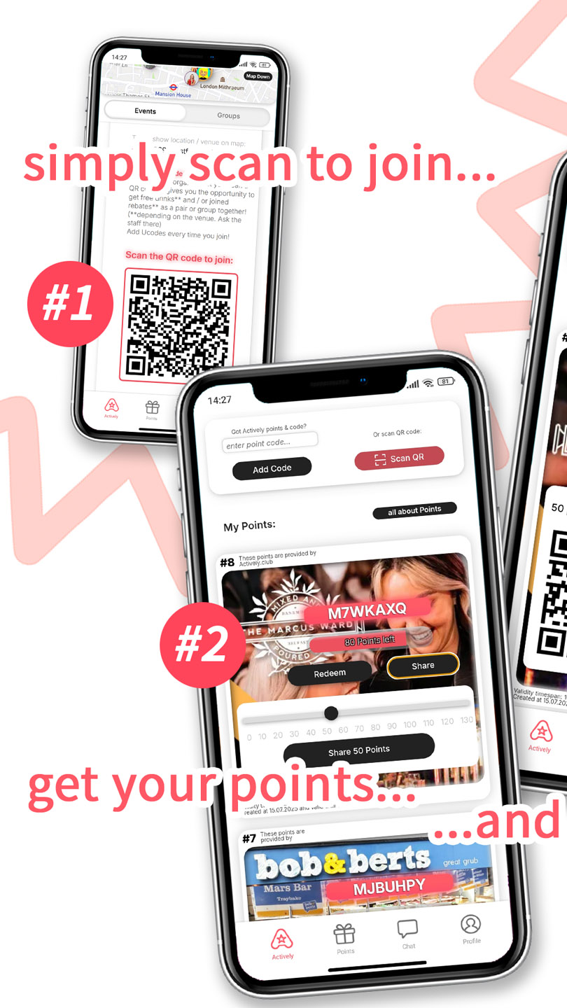 We are a comminuty this means enjoying your experience together